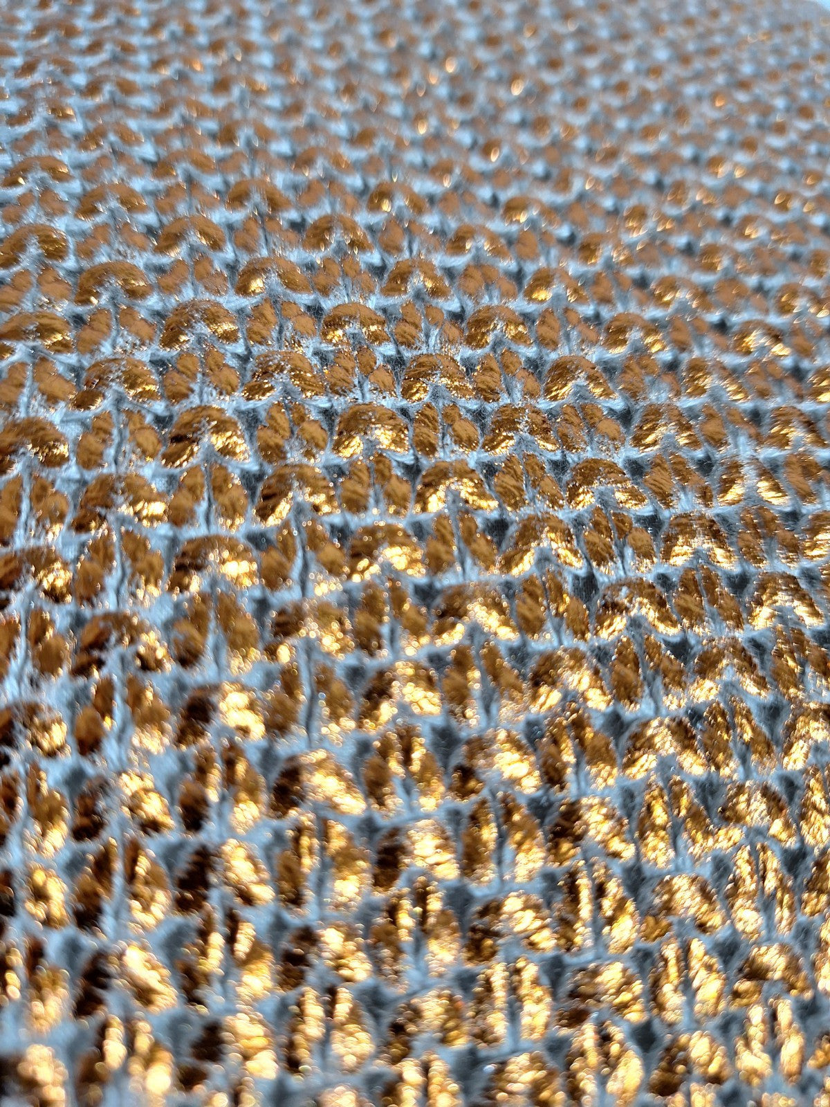 Kaheku moderne Kissenhülle GAGIA Strickoptik Kupfer 40x40cm