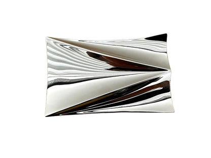 Philippi Konfektschalen Elbphilharmonie 2er Set NEU Edelstahl 23x14cm