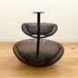 Philippi moderne Etagere MESH Neu Stahl Pulverbeschichtet 29 cm  Rund