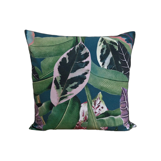 Apelt  Kissenhülle TROPICA Neu Bedruckt Grün Petrol 49x49cm