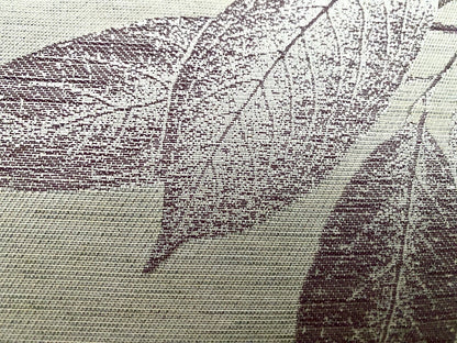 Apelt chice Jaquard  Kissenhülle NEU Blätter Abstrakt Natur Flieder 49x49 cm