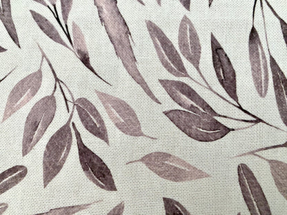 Sprügel moderne Mitteldecke NEU Digitaldruck Blattdesign Natur Altrose 85x85cm