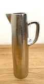 Gilde moderne Aluminium Henkelvase BROCCA NEU Strukturiert 39,5 cm Hoch