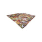 Apelt Mitteldecke Blumendesign Neu Rot Gelb Grün 85x85cm