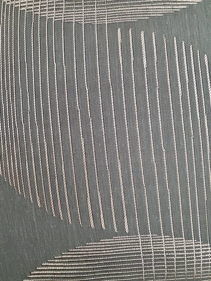Apelt Jaquard Kissenbezug NEU Grafisches Design Salbei Creme 49x49cm Einzelstück