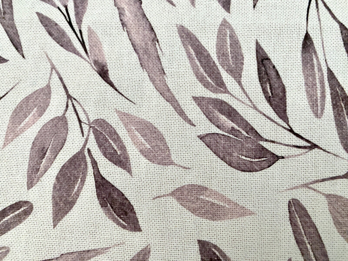 Sprügel moderne Mitteldecke NEU Digitaldruck Blattdesign Natur Altrose 85x85cm