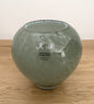 Fink  moderne Glas Vase LESLY NEU Salbei 14 cm Hoch