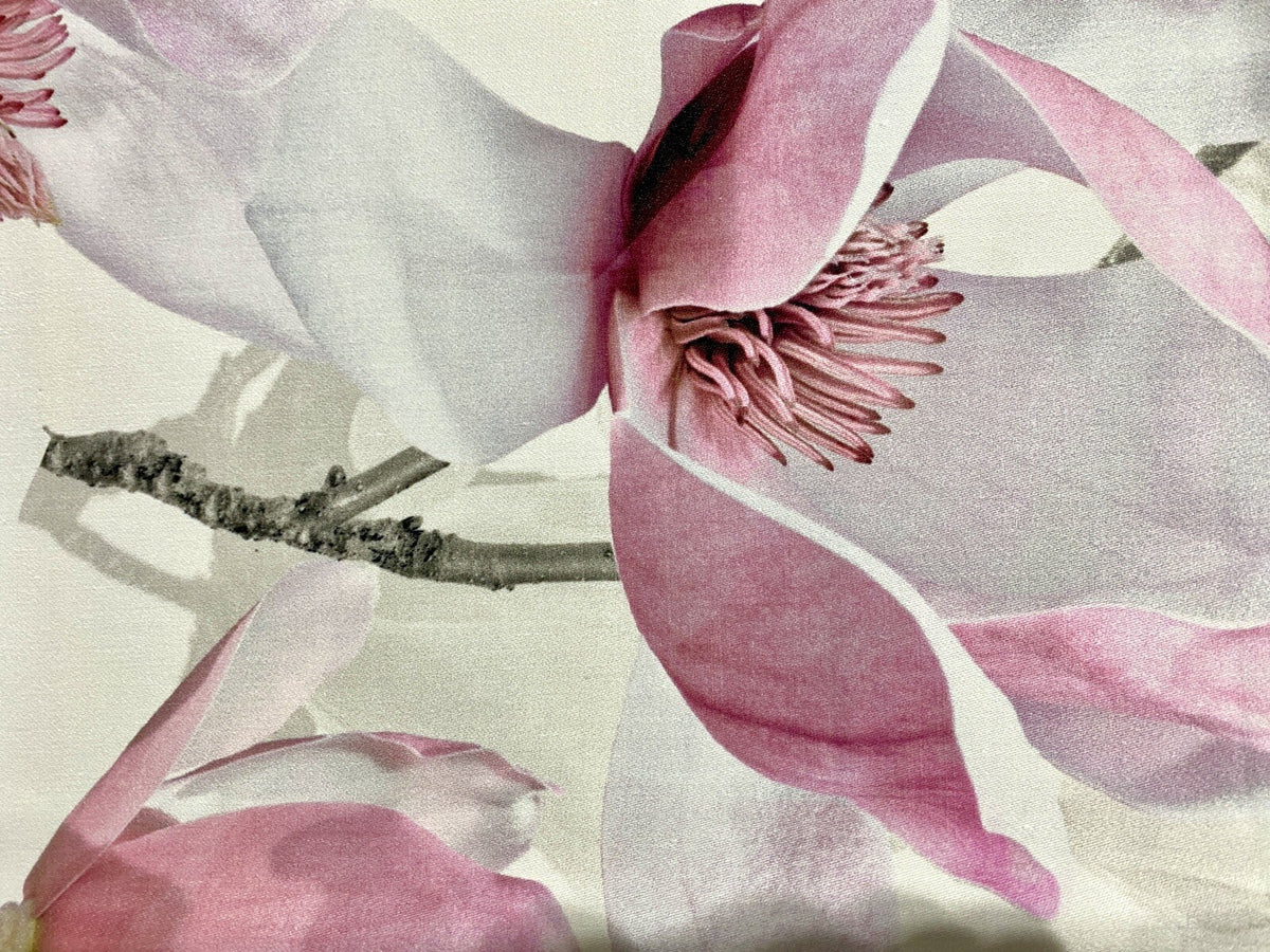 Apelt  Tischläufer Magnolie NEU Digitaldruck Ecru Rosa Grün 48x140cm