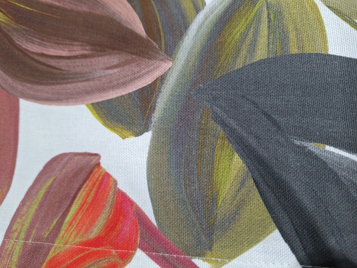 Sander moderner Tischläufer Tikal NEU Blätter Rose Grün Grau 40x100cm