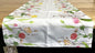 Apelt moderner Tischläufer Blütendekor NEU Digitaldruck Ecru Mehrfarbig 46x140cm