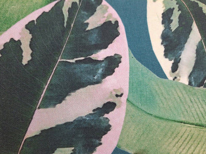 Apelt  Kissenhülle TROPICA Neu Bedruckt Grün Petrol 49x49cm