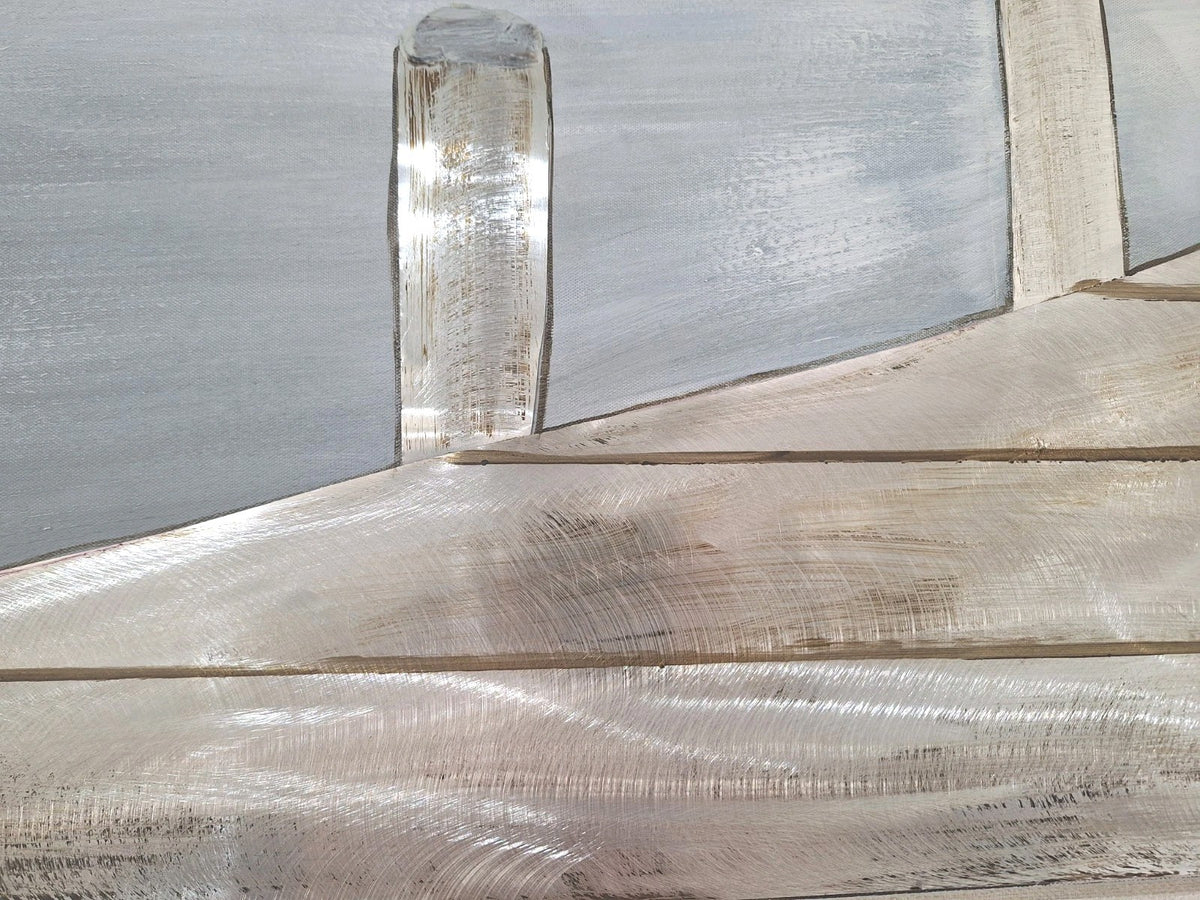Casablanca by Gilde Der Steg 3D Gemälde mit Aluminiumapplokation 150x75cm