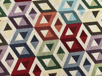 DEKORATEX Chicer  Jaquard Tischläufer NEU Grafisches Design Multicolour 40x140cm