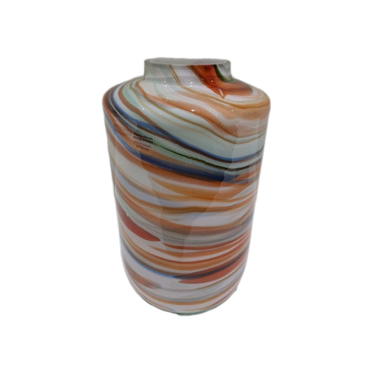 Fink Glasvase SANCHO NEU  Opalglas Mehrfarbig 27 cm Hoch