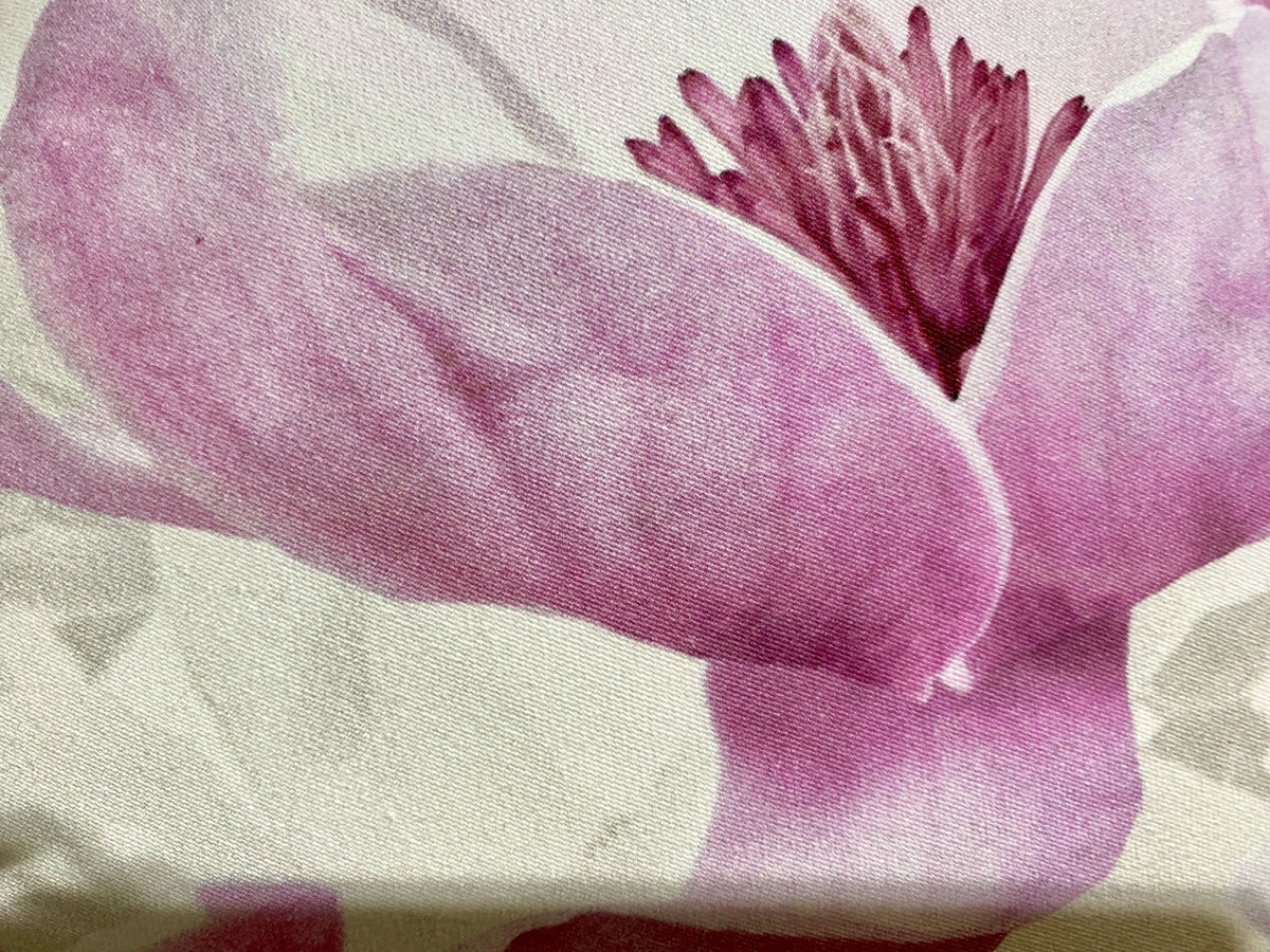 Apelt Kissenhülle Magnolie NEU Digitaldruck Ecru Rosa Grün 40x40cm