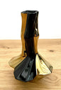 Gilde Dreamlight Keramik Vase NEU Schwarz Gold  25cm Hoch
