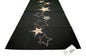 Sander Weihnachts-Läufer LYRA Sterne bestickt Schwarz Gold 38x85cm