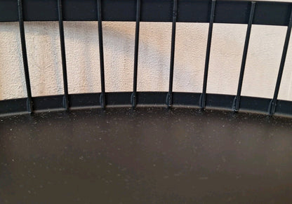 Kaheku chice Metall Schale MANOS Neu Schwarz 40 cm Rund