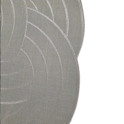 Sander Deckchen LIAISON Neu Mint bestickt 36x36 cm