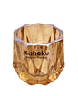 Kaheku chices Tischlicht HAVIS NEU Glas Amber 5,5 cm Hoch
