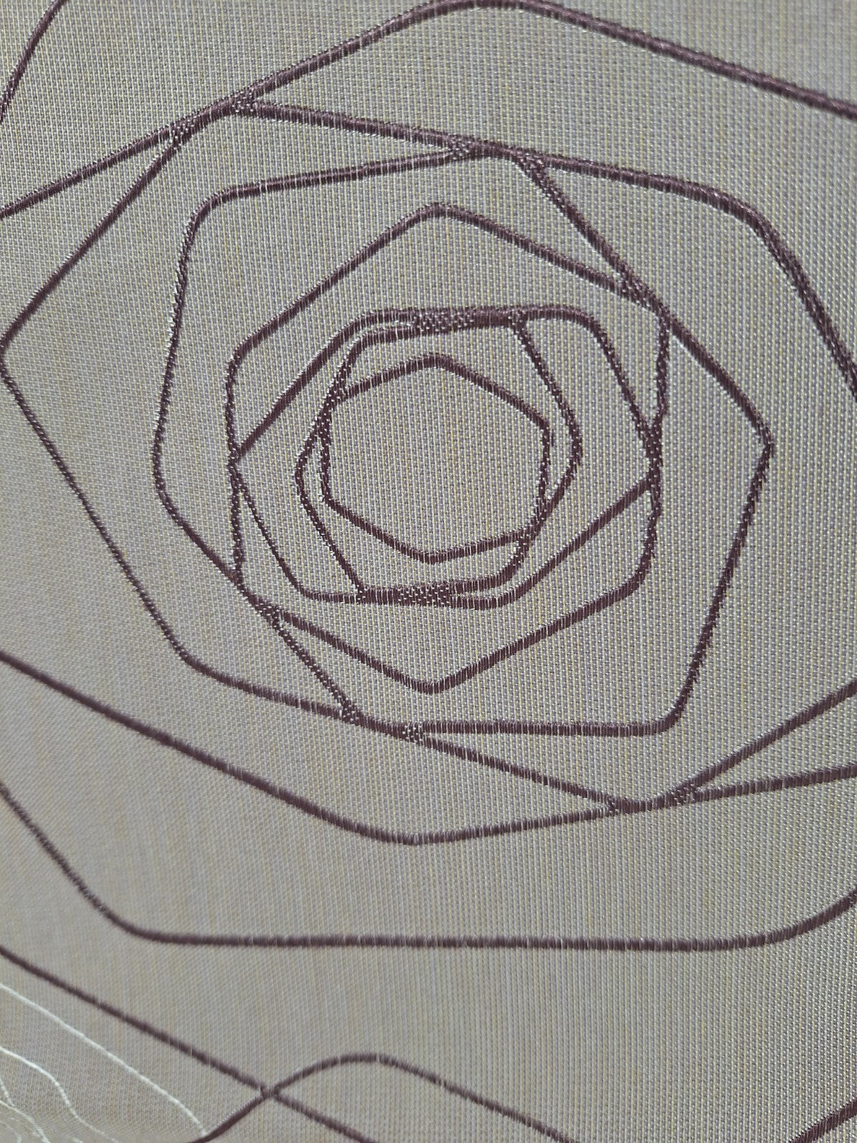 Apelt Tischläufer Gewebt Blüten Abstrakt  Rosa Lila Weiss 48x140cm Einzelstück