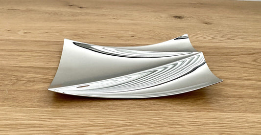 Philippi Konfektschalen Elbphilharmonie 2er Set NEU Edelstahl 23x14cm