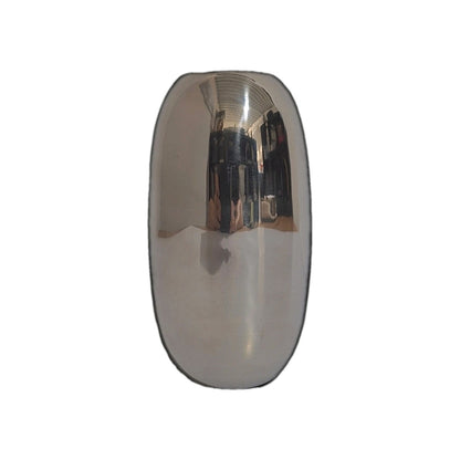 Kaheku moderne Metall Vase LAVAR Vernickelt NEU Silber 15 cm Hoch