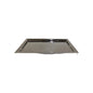 Fink Edelstahl  Tablett NAGANO Neu Gehämmert Silber Rechteckig  48x24 cm