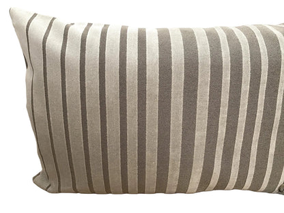 JOOP!  Moderne Kissenhülle J!Shutter Creme NEU Leinen Braun 40x60 cm