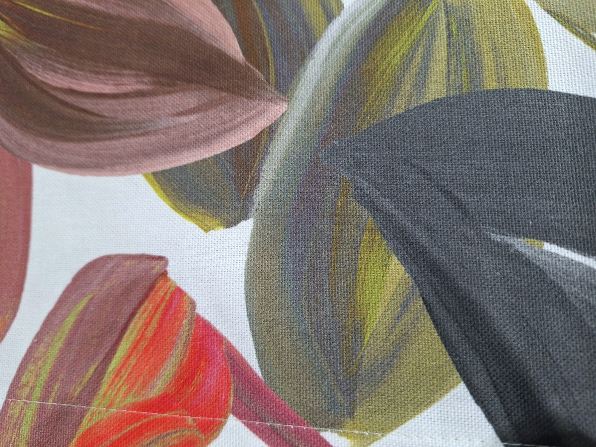 Sander moderner Tischläufer Tikal NEU Blätter Rose Grün Grau 50x140cm