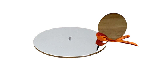Philippi moderner Edelstahl Kerzenhalter RADIUS Neu Hochglanzpoliert Silber 15cm