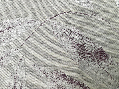 Apelt chicer Jaquard  Tischläufer NEU Blätter Abstrakt Natur Flieder 48x140 cm