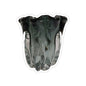 Formano Glas Teelichthalter NEU Grau mit Wellenrand 16,5 cm Hoch