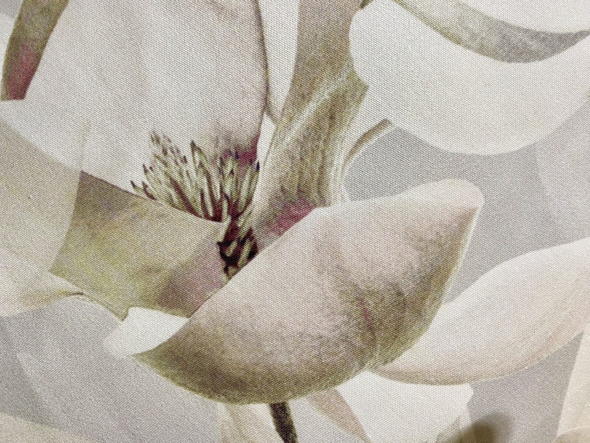 Apelt Kissenhülle Magnolie NEU Digitaldruck Ecru Beere Grün 40x40cm