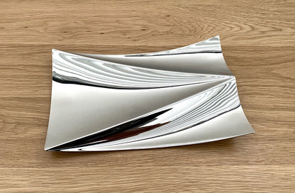 Philippi Konfektschalen Elbphilharmonie 2er Set NEU Edelstahl 23x14cm