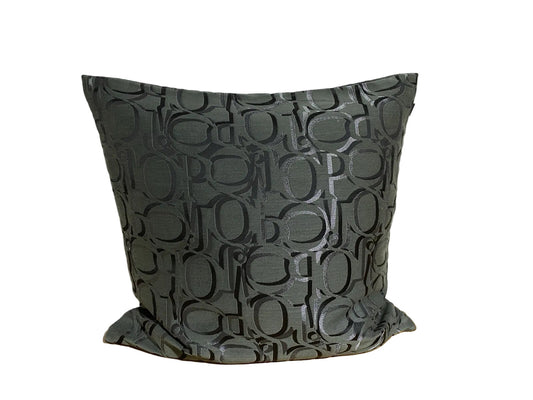 JOOP! Ornament Agave Zierkissenhülle NEU Jadegrün Schwarz 50x50 cm