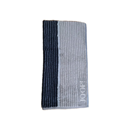 JOOP! Handtuch SIGNATUR NEU Streifen Grau Taupe Schwarz 50x100 cm