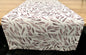 Sprügel moderner Tischläufer NEU Digitaldruck Blattdesign Natur Altrose 50x150cm