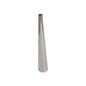Fink moderner Edelstahl Vase CUBA NEU Gehämmert 31 cm Hoch
