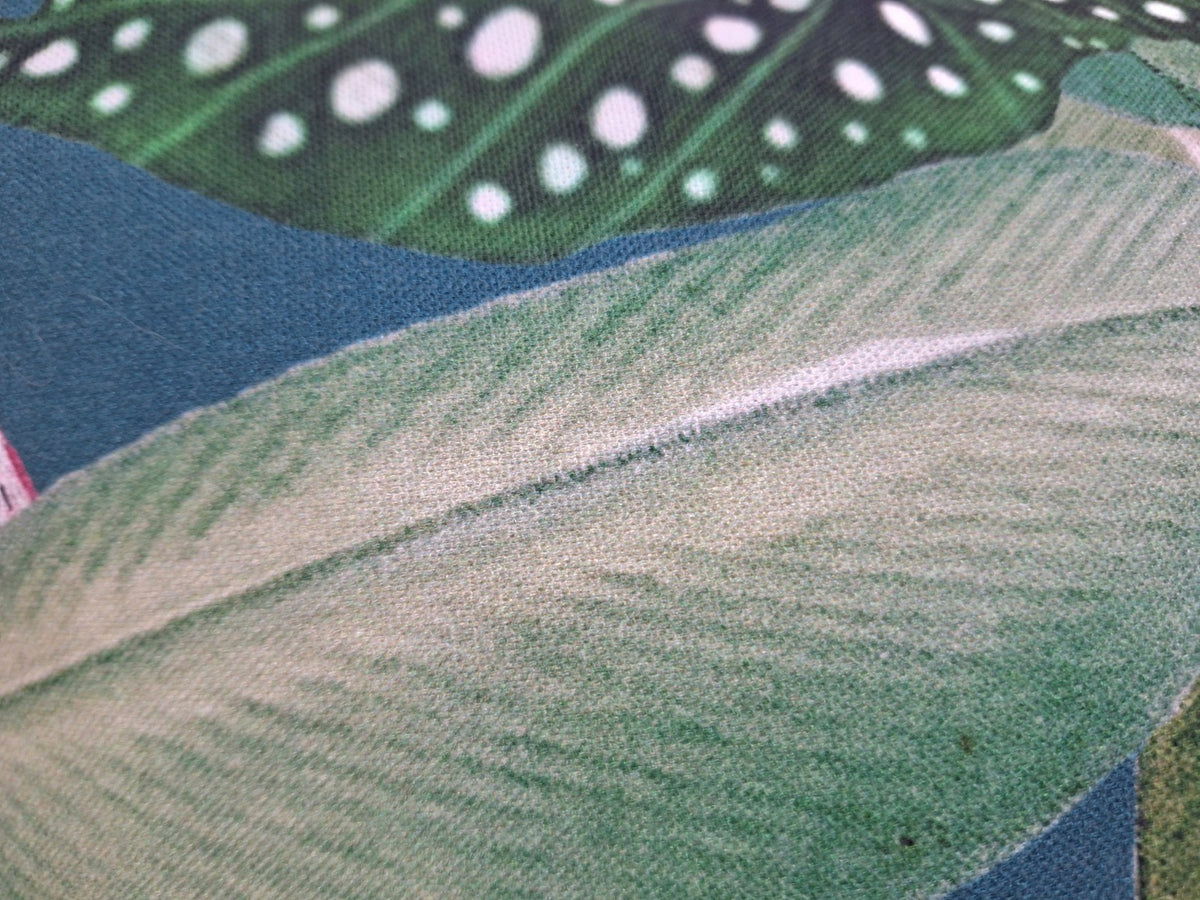 Apelt  Kissenhülle TROPICA Neu Bedruckt Grün Petrol 40x40cm