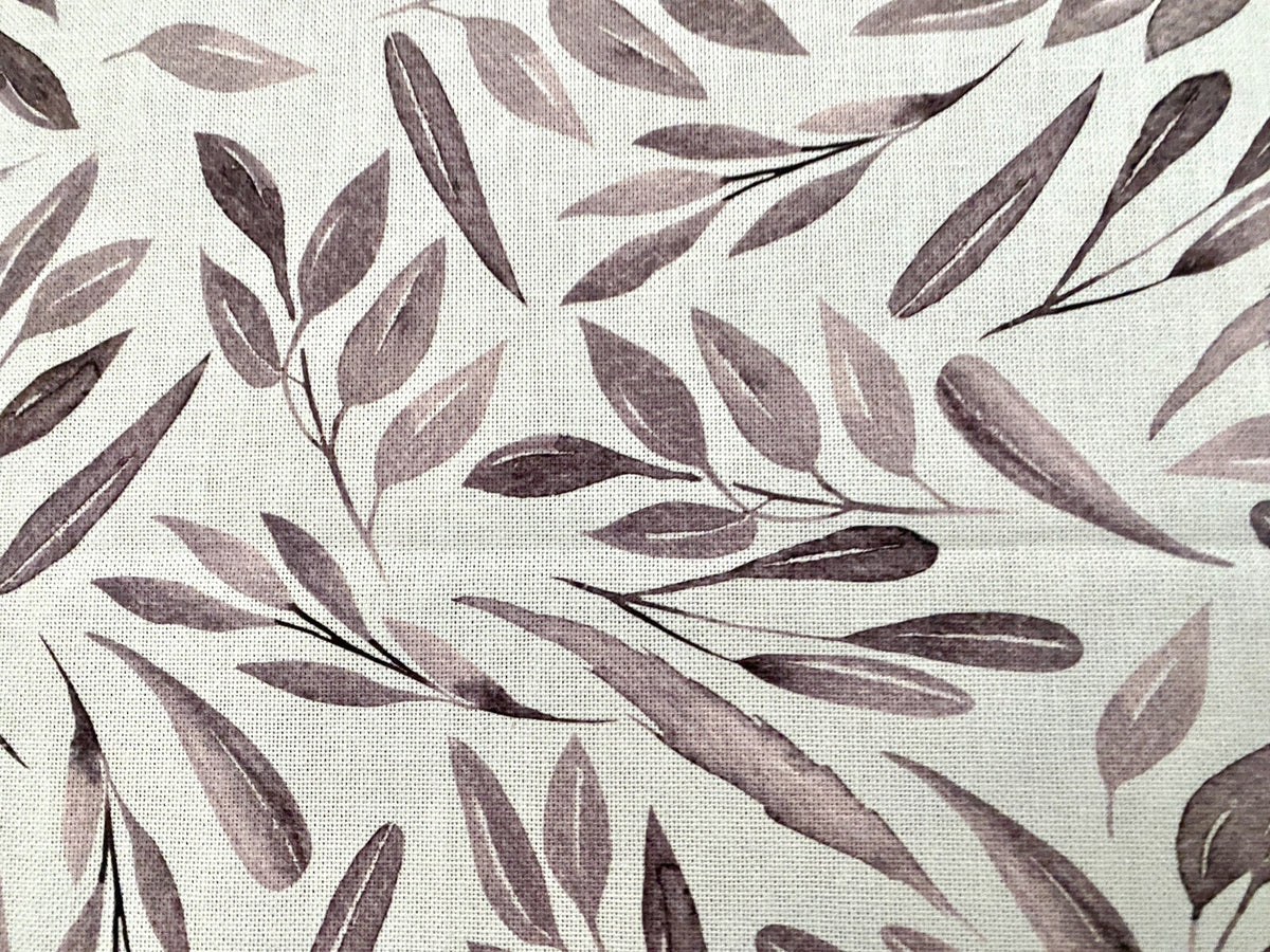 Sprügel moderne Mitteldecke NEU Digitaldruck Blattdesign Natur Altrose 85x85cm