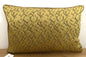 Tranks A Lot Jaquard Wende-Kissenhülle ILLGAZ 4 NEU Beige Senf 40x60 cm
