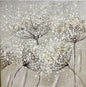Casablanca Gemälde Pusteblume NEU Grau Creme Natur 30x30cm
