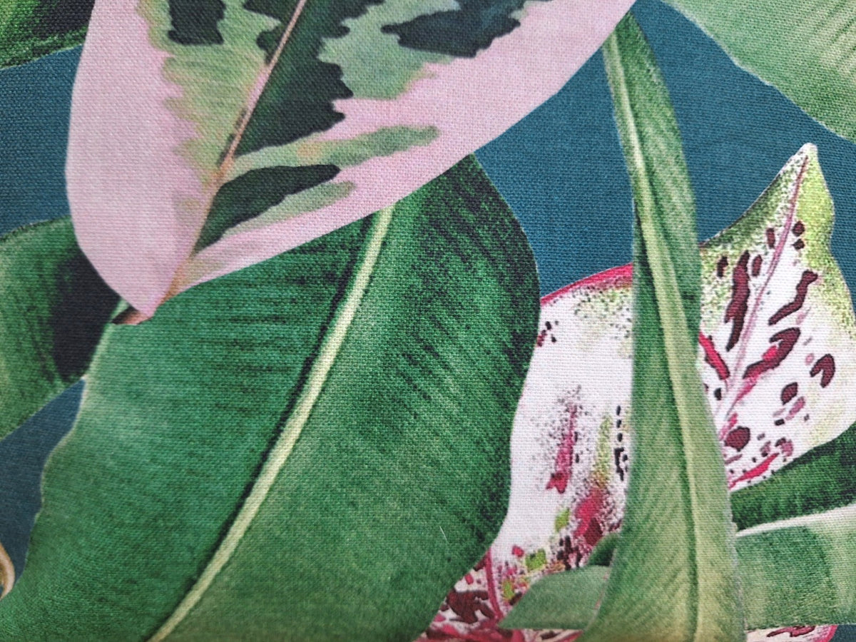 Apelt  Kissenhülle TROPICA Neu Bedruckt Grün Petrol 49x49cm
