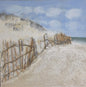 Gilde Gemälde Dühne NEU Blau Grau Beige 40x40cm