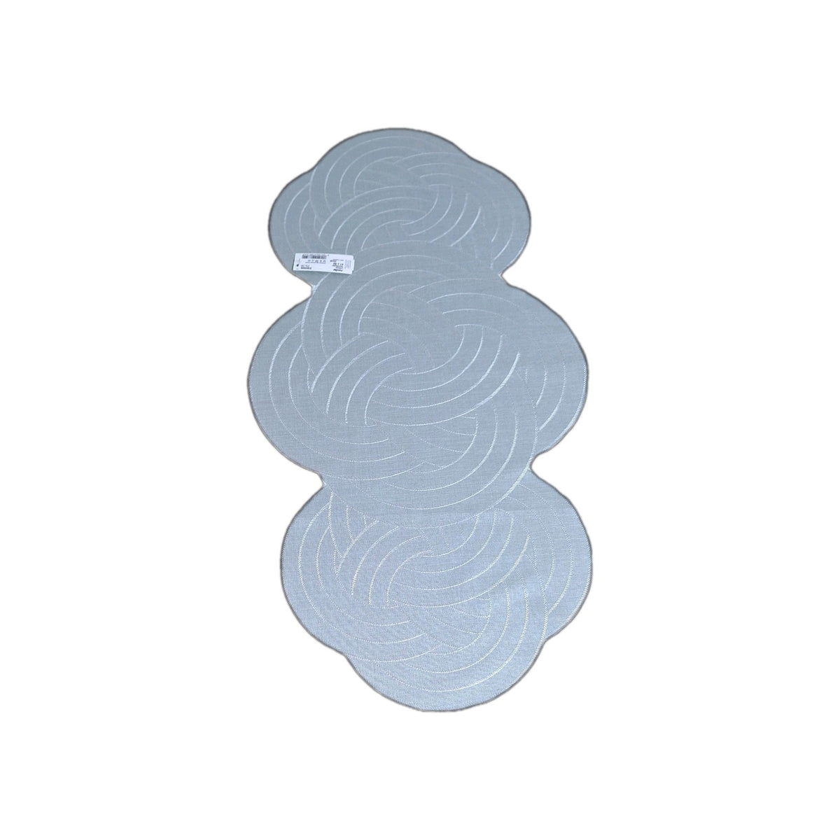 Sander Deckchen LIAISON Neu Mint bestickt 41x82cm Oval