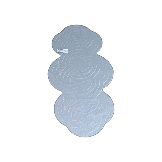 Sander Deckchen LIAISON Neu Mint bestickt 41x82cm Oval