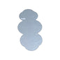 Sander Deckchen LIAISON Neu Mint bestickt 41x82cm Oval
