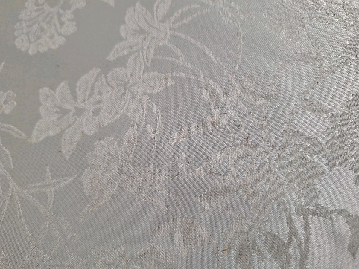 Sander Jaquard  Tischläufer  FLORES Neu Pastell Grün Beige Blumen 50x140cm