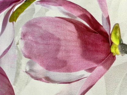 Apelt Kissenhülle Magnolie NEU Digitaldruck Ecru Rosa Grün 40x40cm